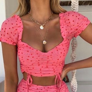 Toronto Ruched Crop Top